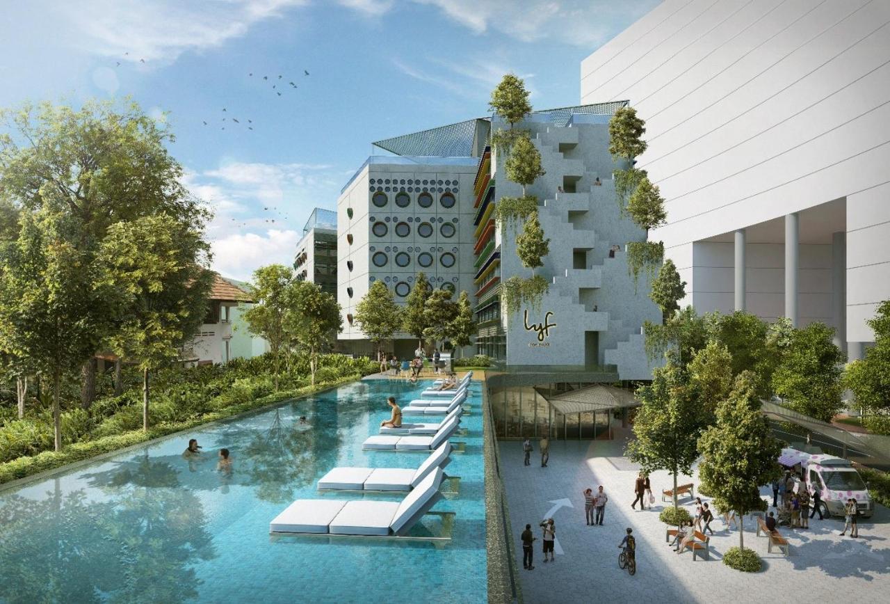 Lyf One-North Singapur Dış mekan fotoğraf