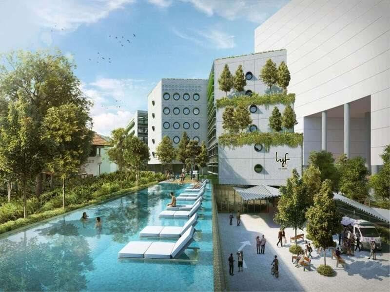 Lyf One-North Singapur Dış mekan fotoğraf